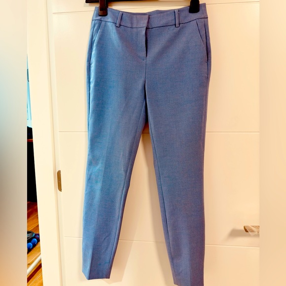 Ladies powder blue dress pant. R&W. straight leg, front pockets. - Picture 1 of 3